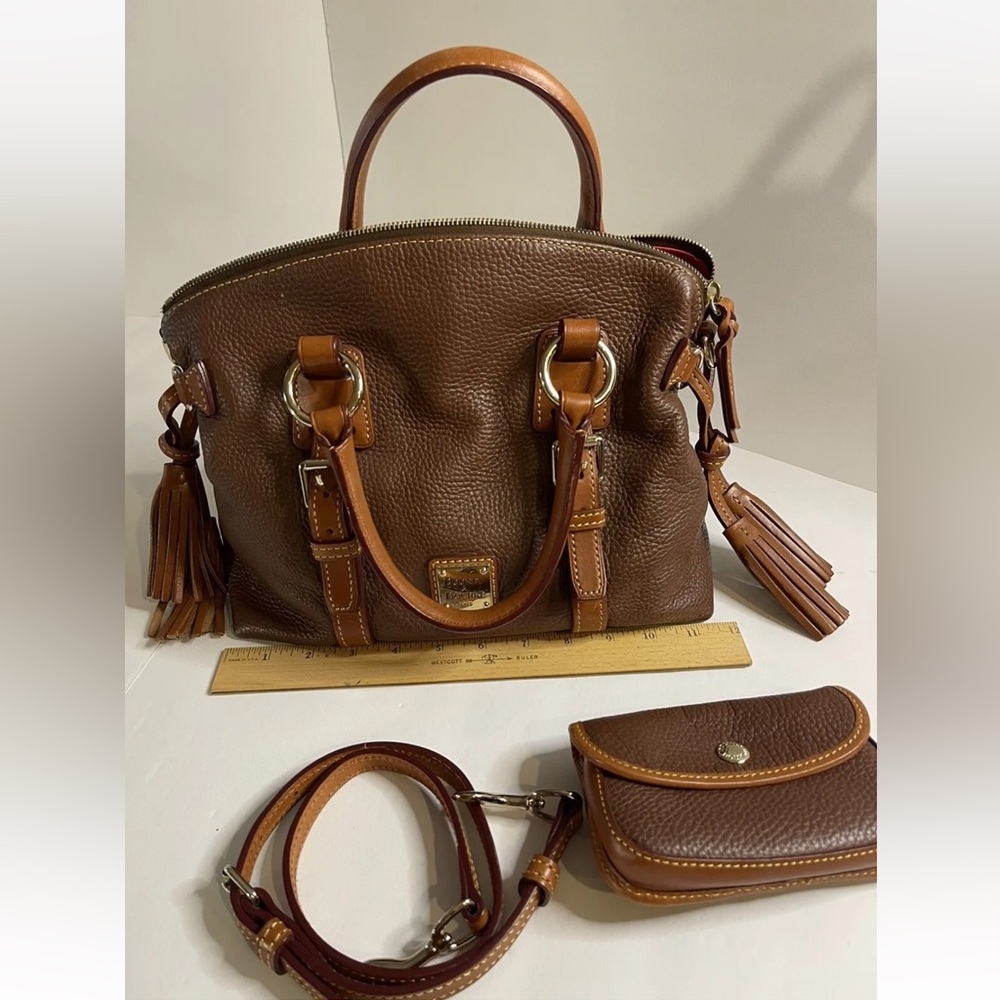 Dooney & Bourke Bristol satchel w/accessories